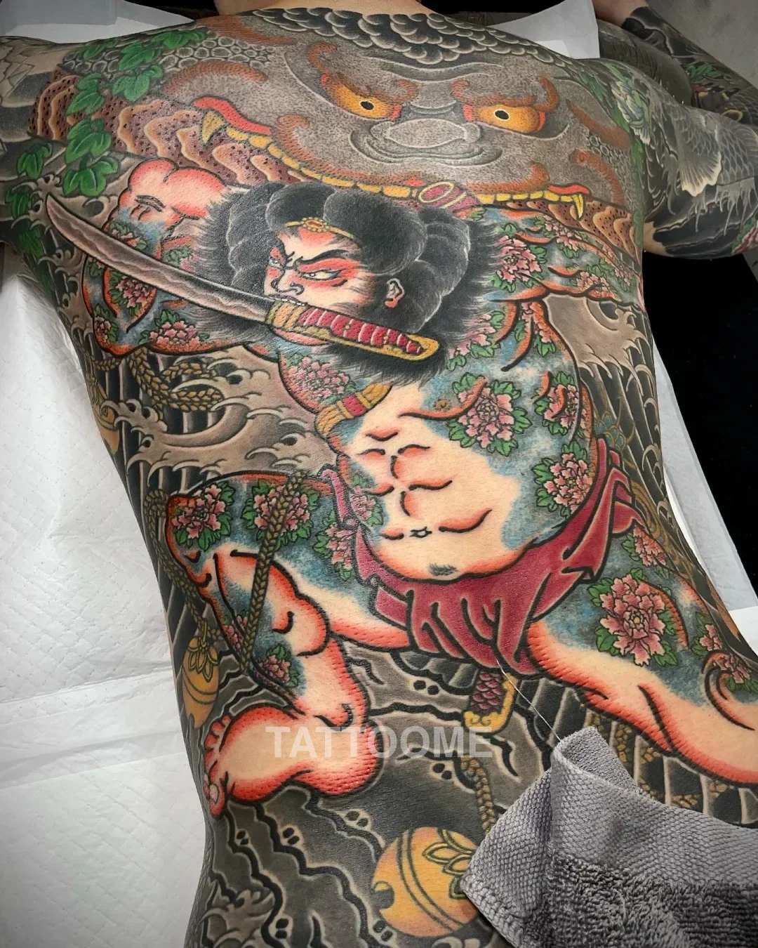 이레즈미 등판4 - jiwon_tattooer