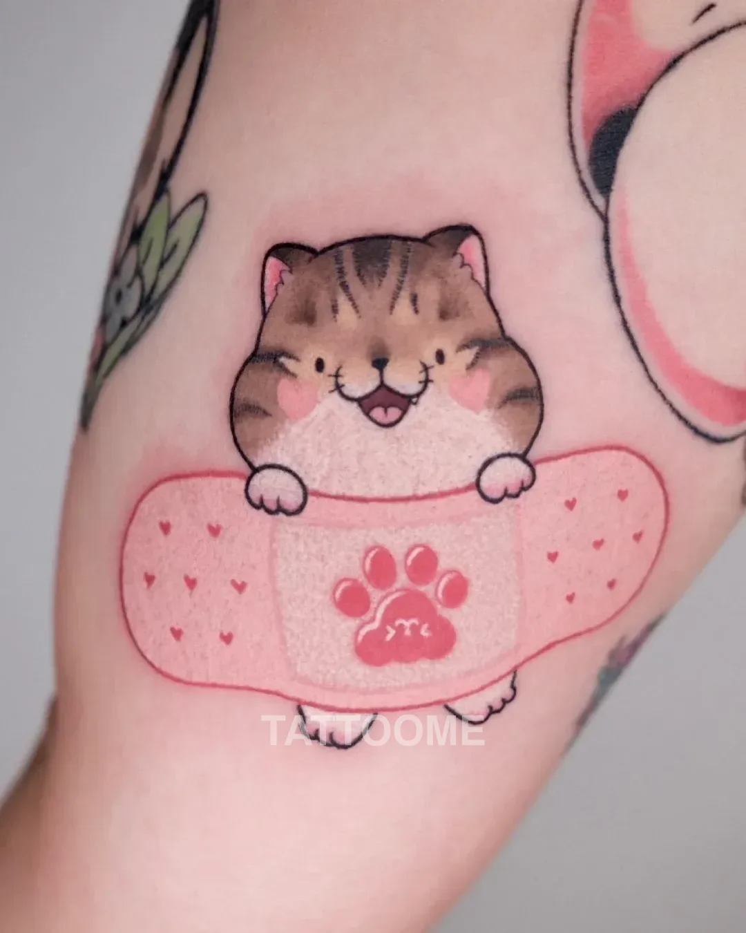 감성타투 고양이5 - midong._.tt