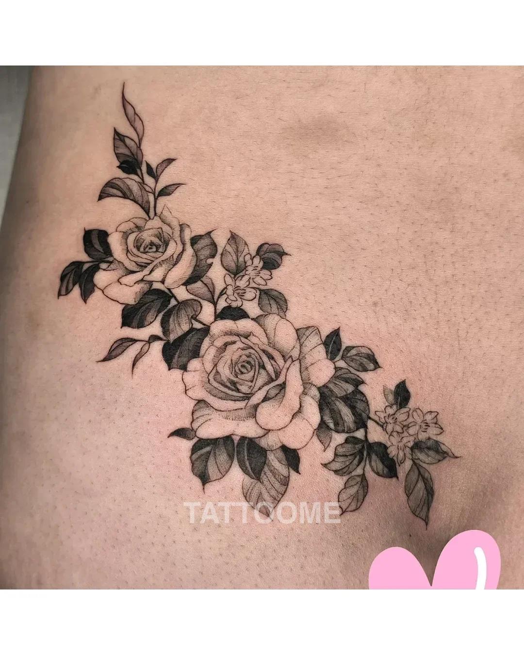 블랙워크 타투 2 - needle_art_tattoo