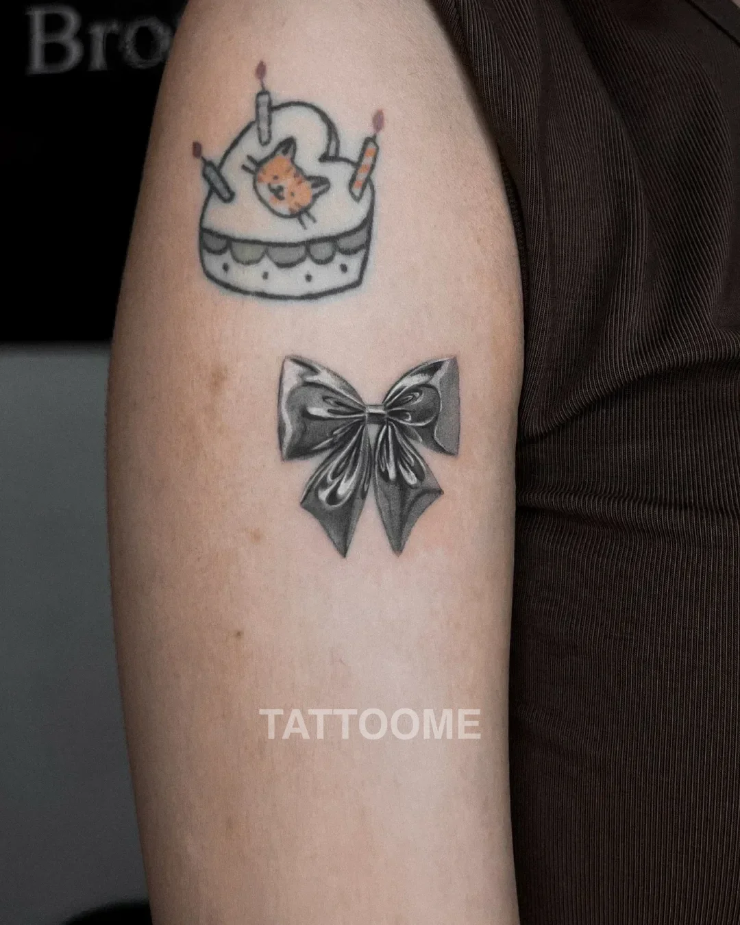 블랙워크 리본 - rai.tattooer