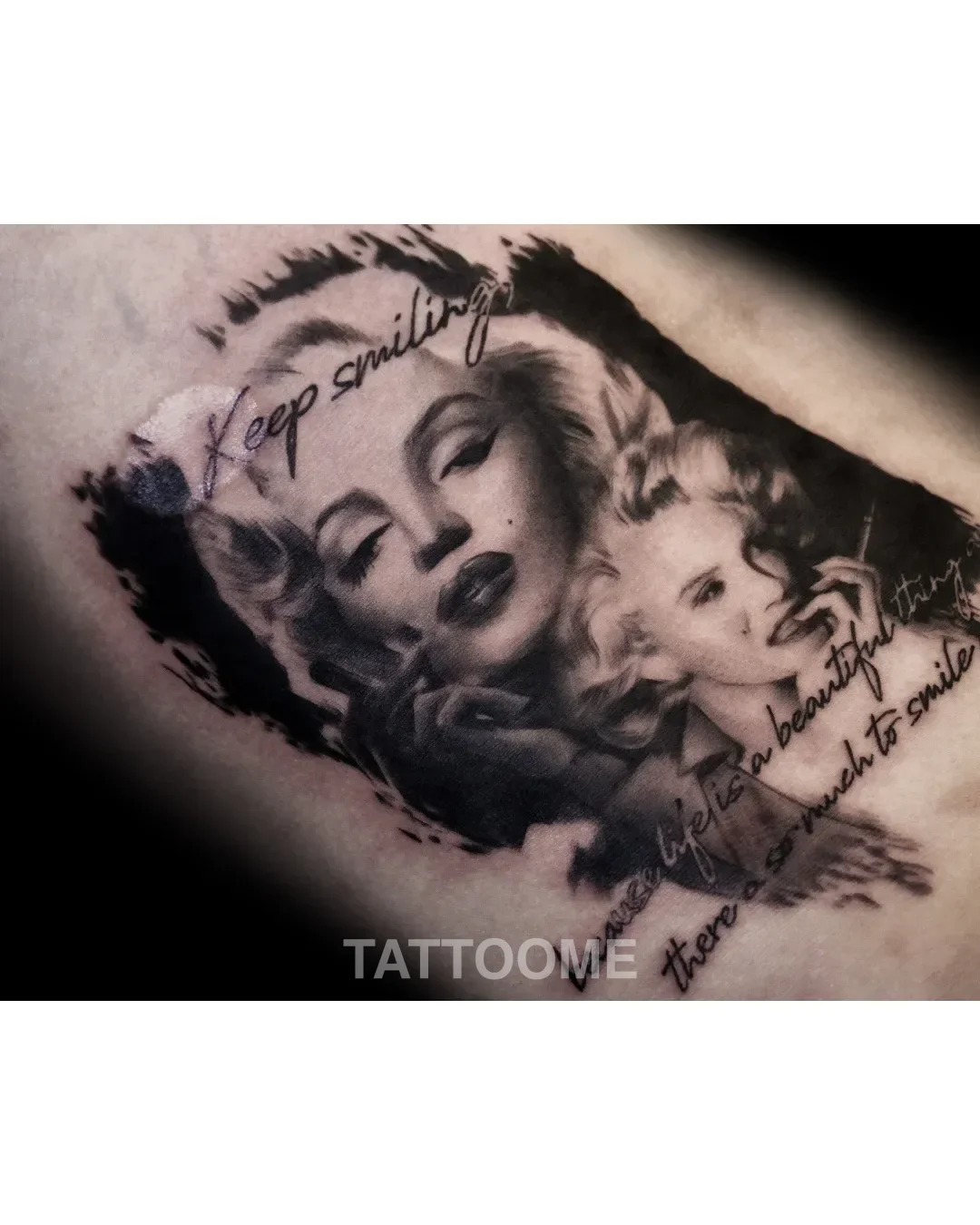 블랙앤그레이 타투 1 - tattooist_ruru 1