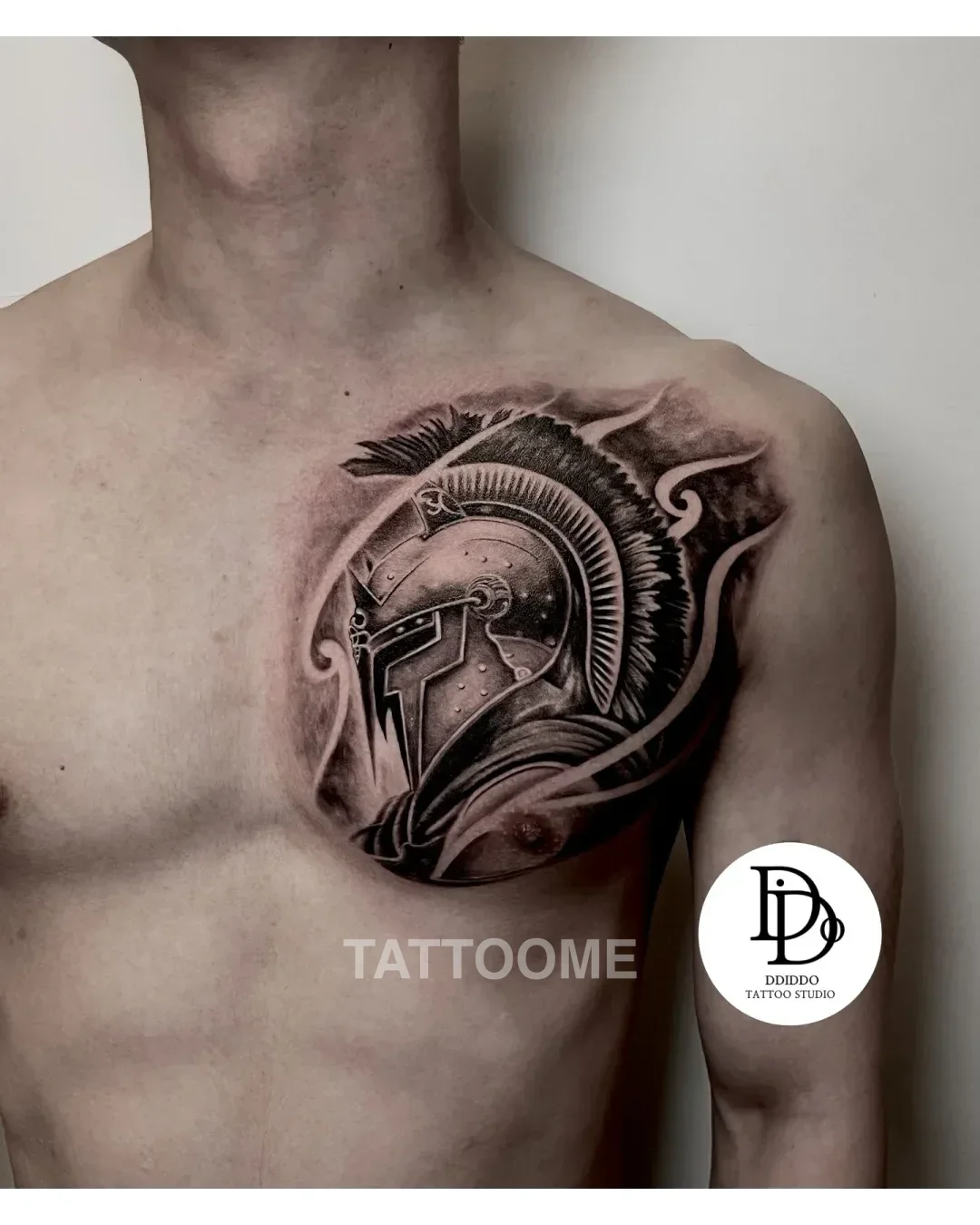 블랙워크 타투 1 - ddiddotattoo