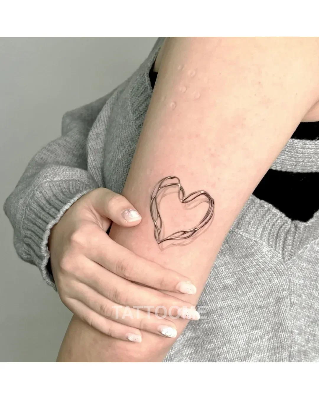 감성타투 하트 - nyangwol_tattoo