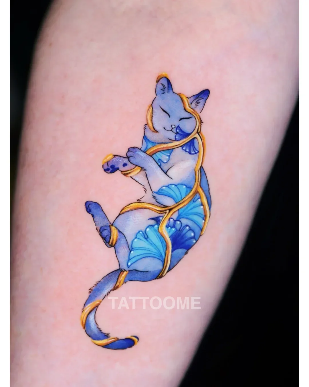 감성타투 고양이 - chaelin_tattoo