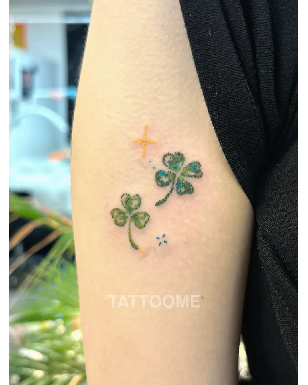 미니타투 클로버 - ddalgi_tattoo