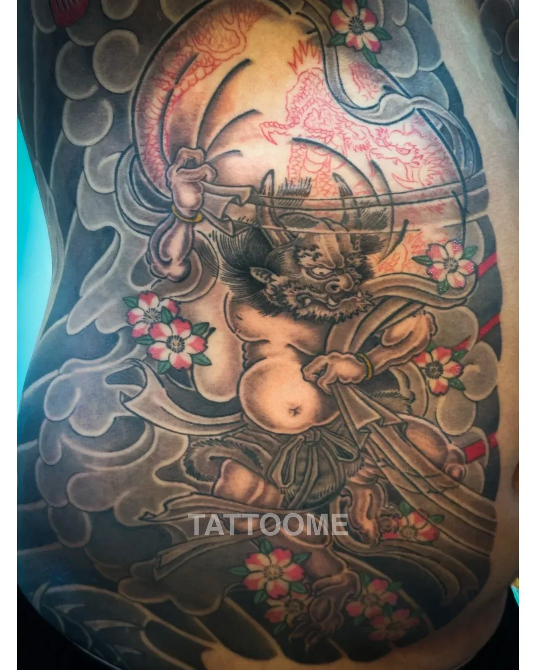 이레즈미 풍신 - kyaya_tattoo 4