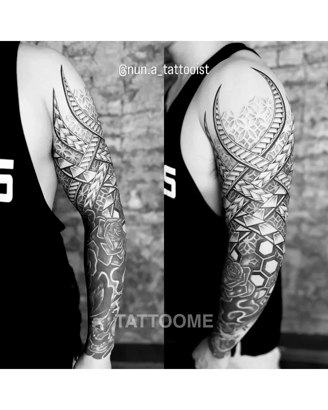 폴리네시안 팔 - nun.a_tattooist