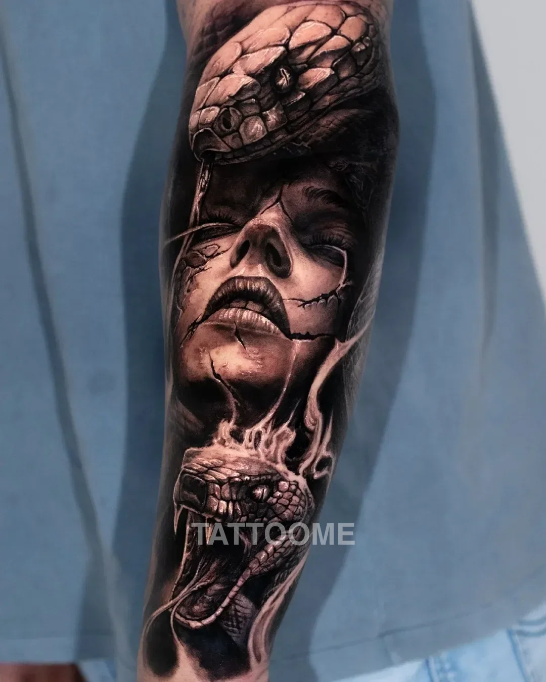 리얼리스틱 팔 - rimen_tattoo