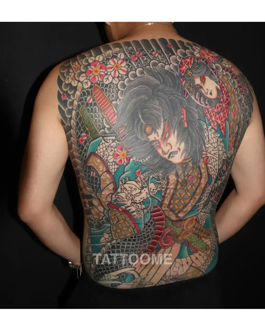 이레즈미 등판 - sian__tattoo