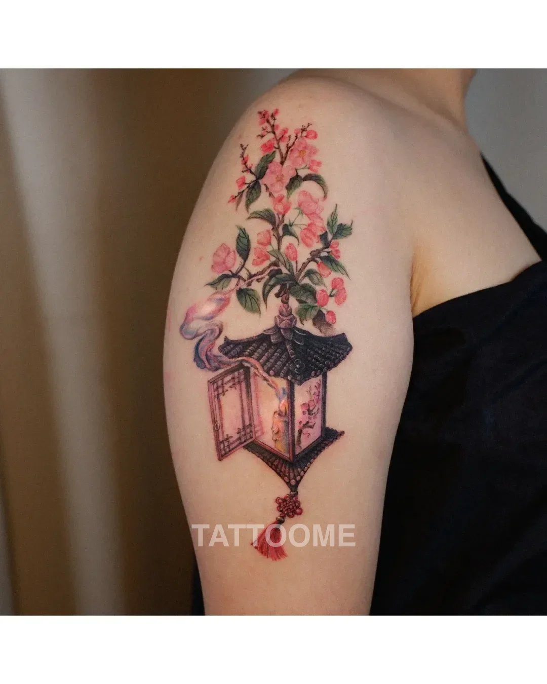 감성타투 꽃 - nimm_tattoo