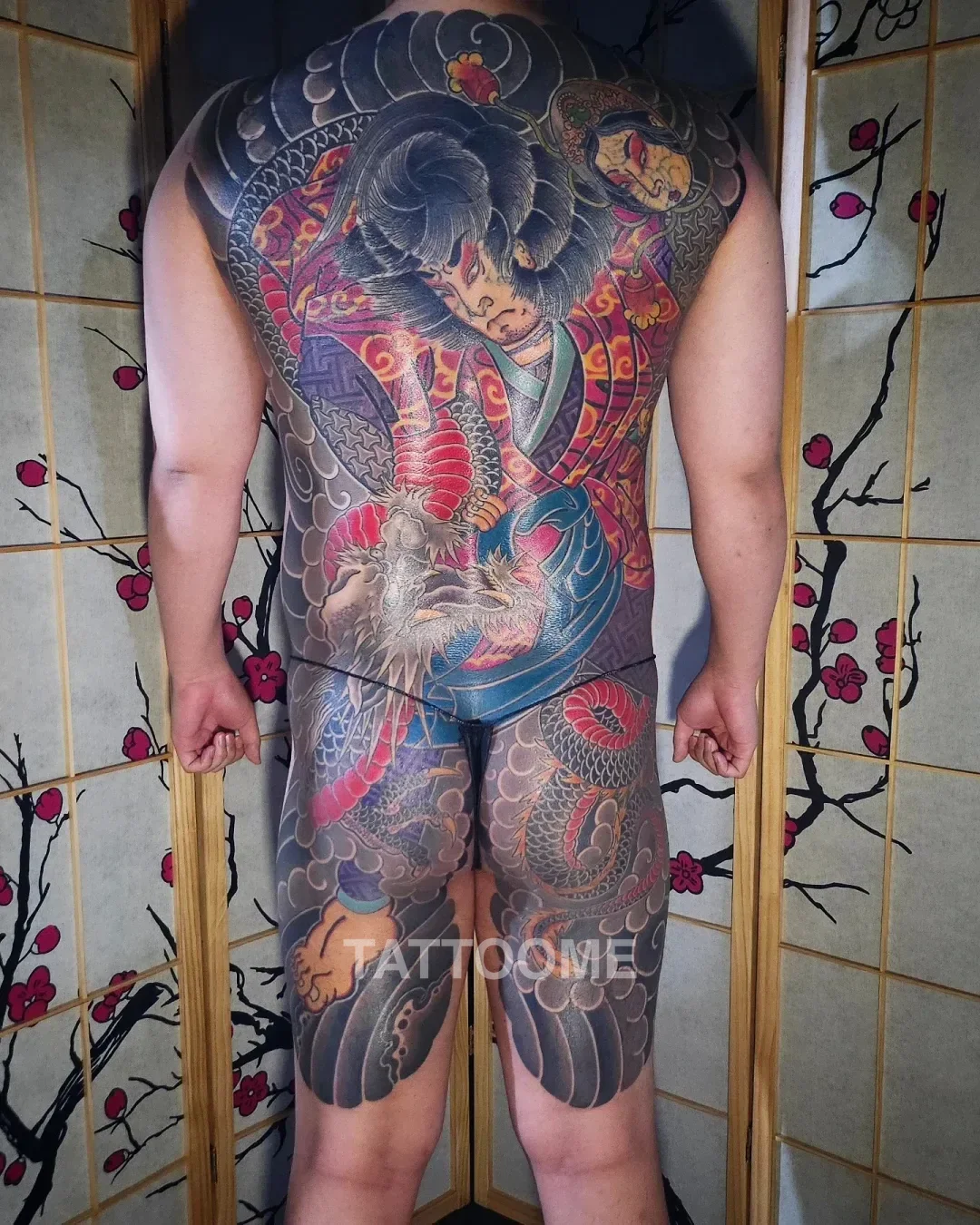 이레즈미 등판 - horigaku_irezumi