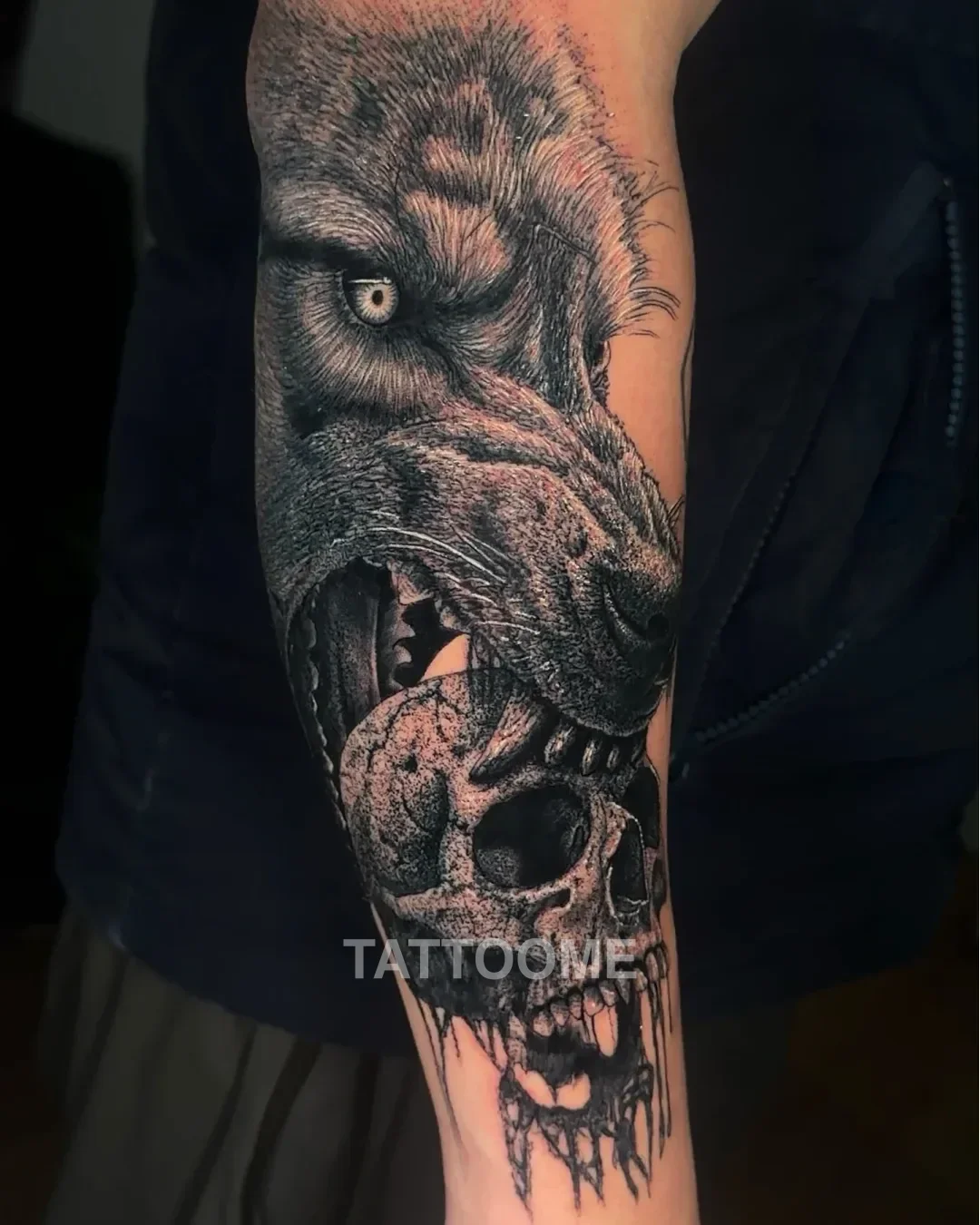 리얼리스틱 늑대 - memento_tattooist