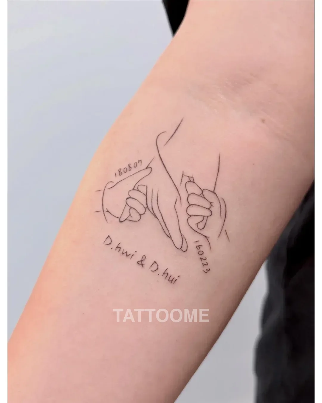 감성타투 손 - muhwa_tattooer