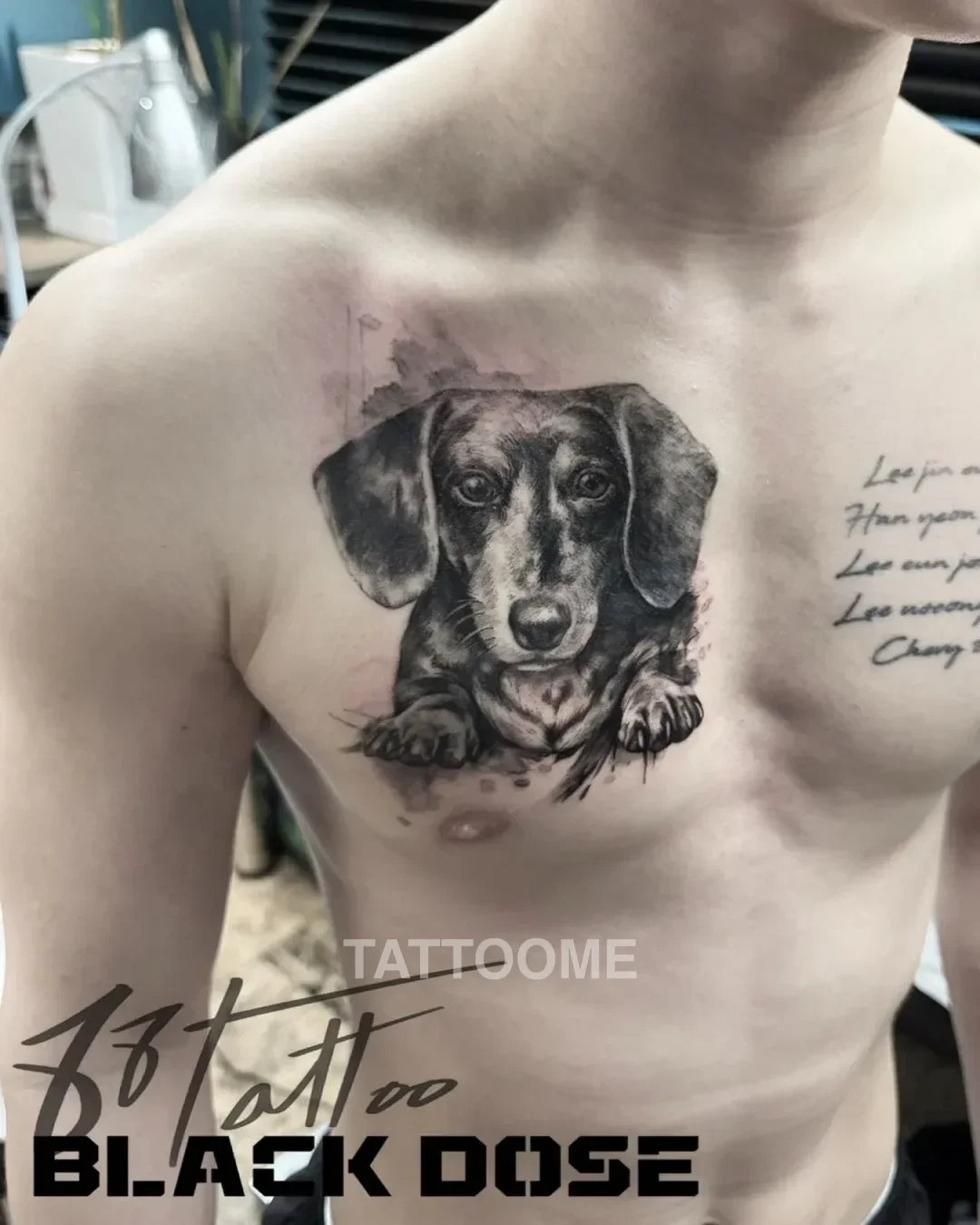 블랙워크 타투 1 - 88_tattoo 1