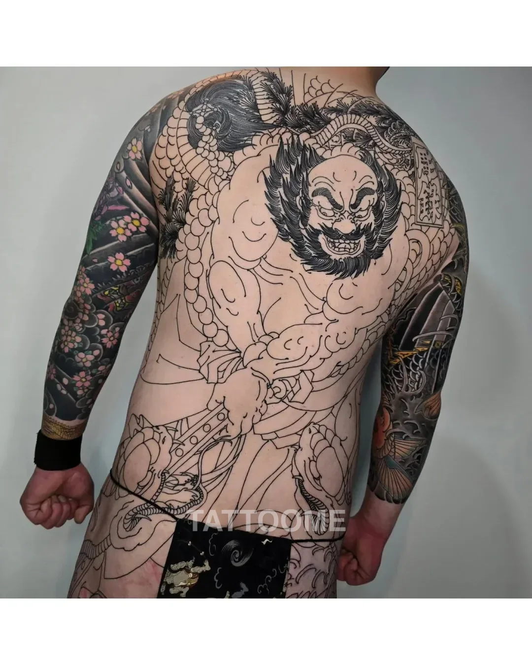 이레즈미 등판 - horiroku_irezumi