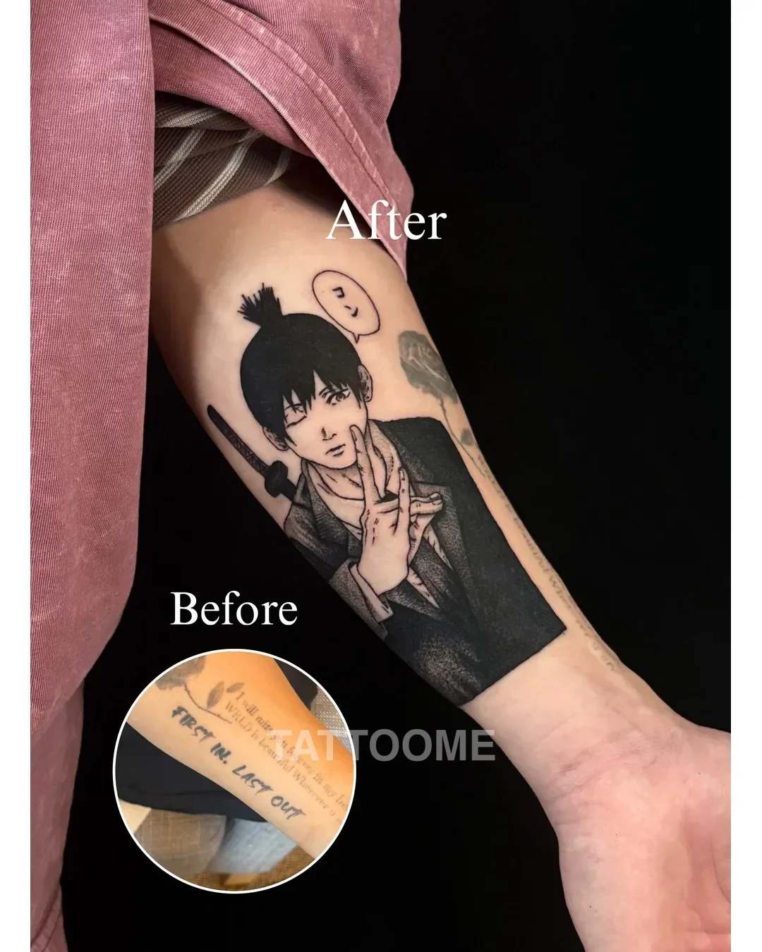 체인소맨 애니타투 - tattooist_culp