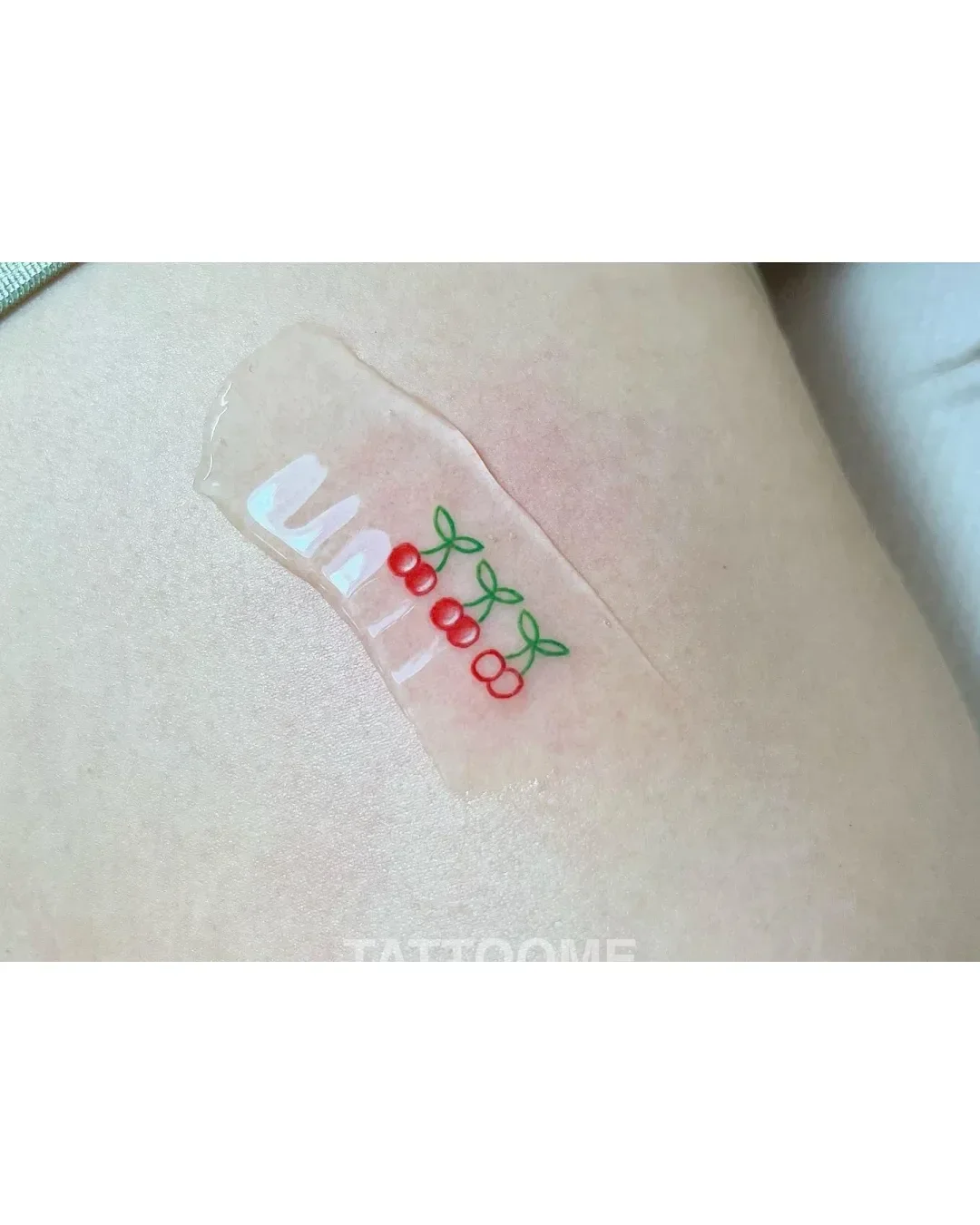 감성타투 체리 - hada_tatt