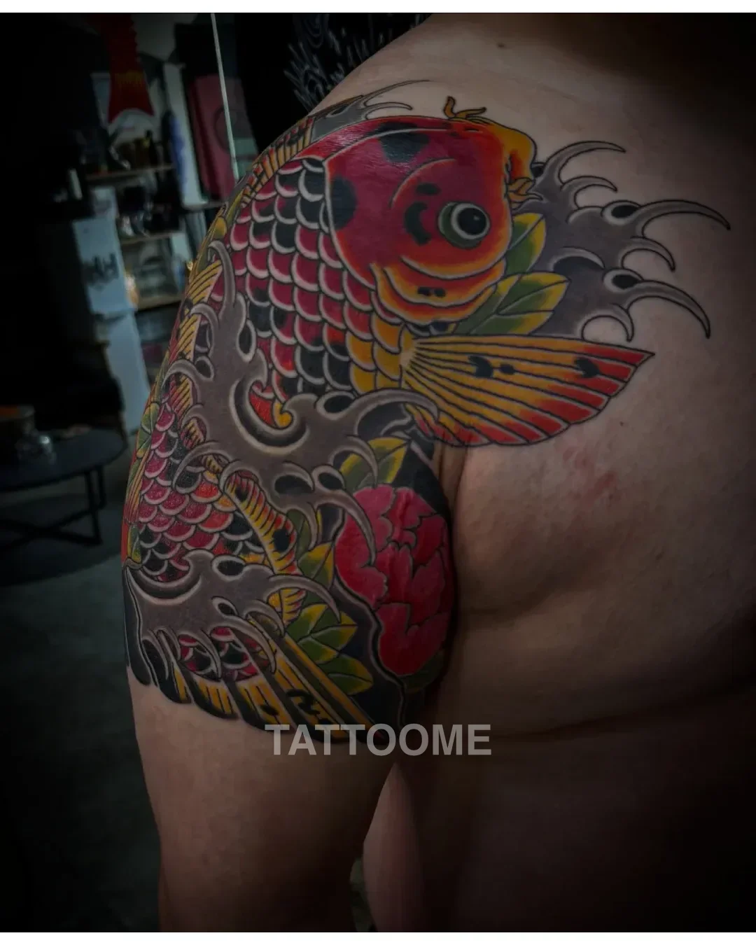 이레즈미 잉어 - tattooer_horyu