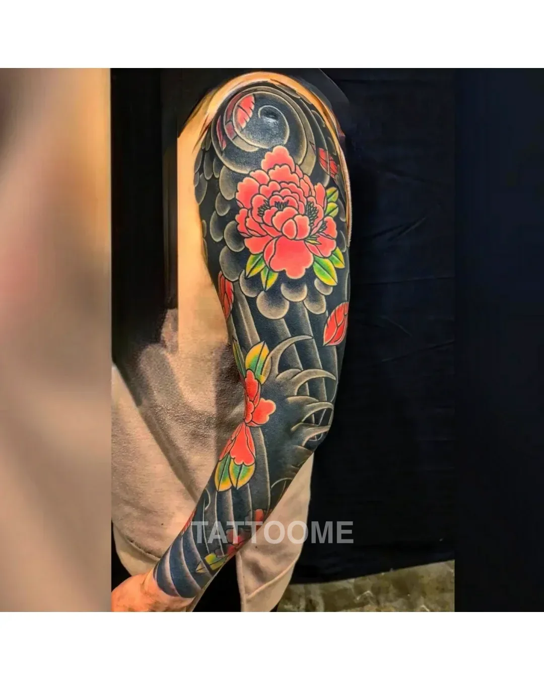 이레즈미 목단 긴팔 - tattooist_yuye 6