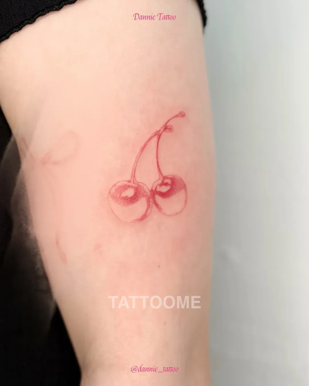 감성타투 체리 - dannie_tattoo