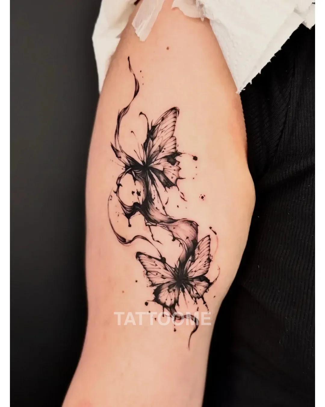 부천타투 나비 블랙워크 - kiel.tattoo 5
