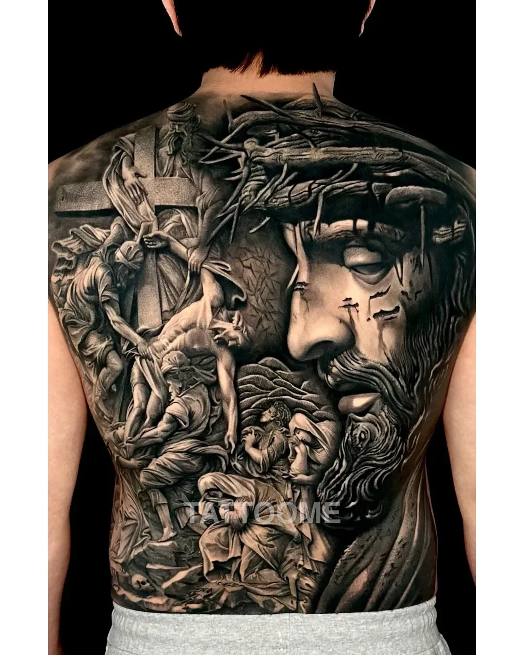 리얼리스틱 커버업 1 커버업 전/후 - memento_tattooist
