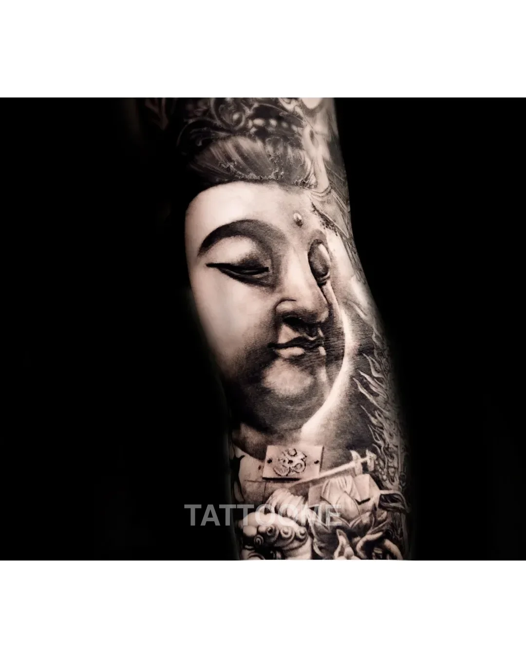 블랙앤그레이 타투 3 - tattooist_ruru 3
