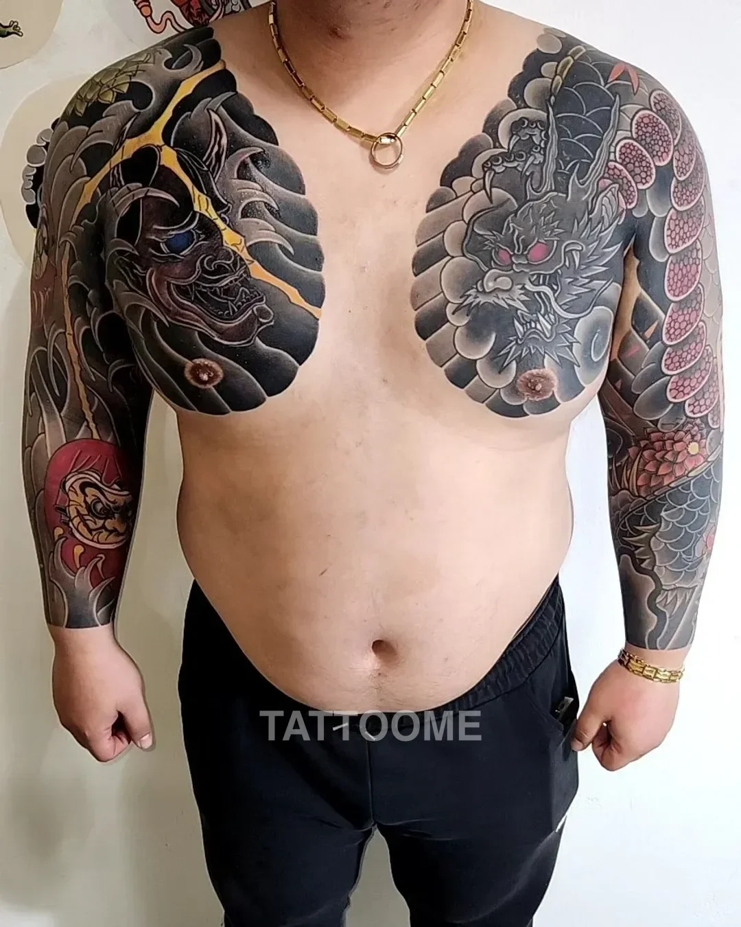 이레즈미 양가슴긴팔 - tattooist_yuye 8