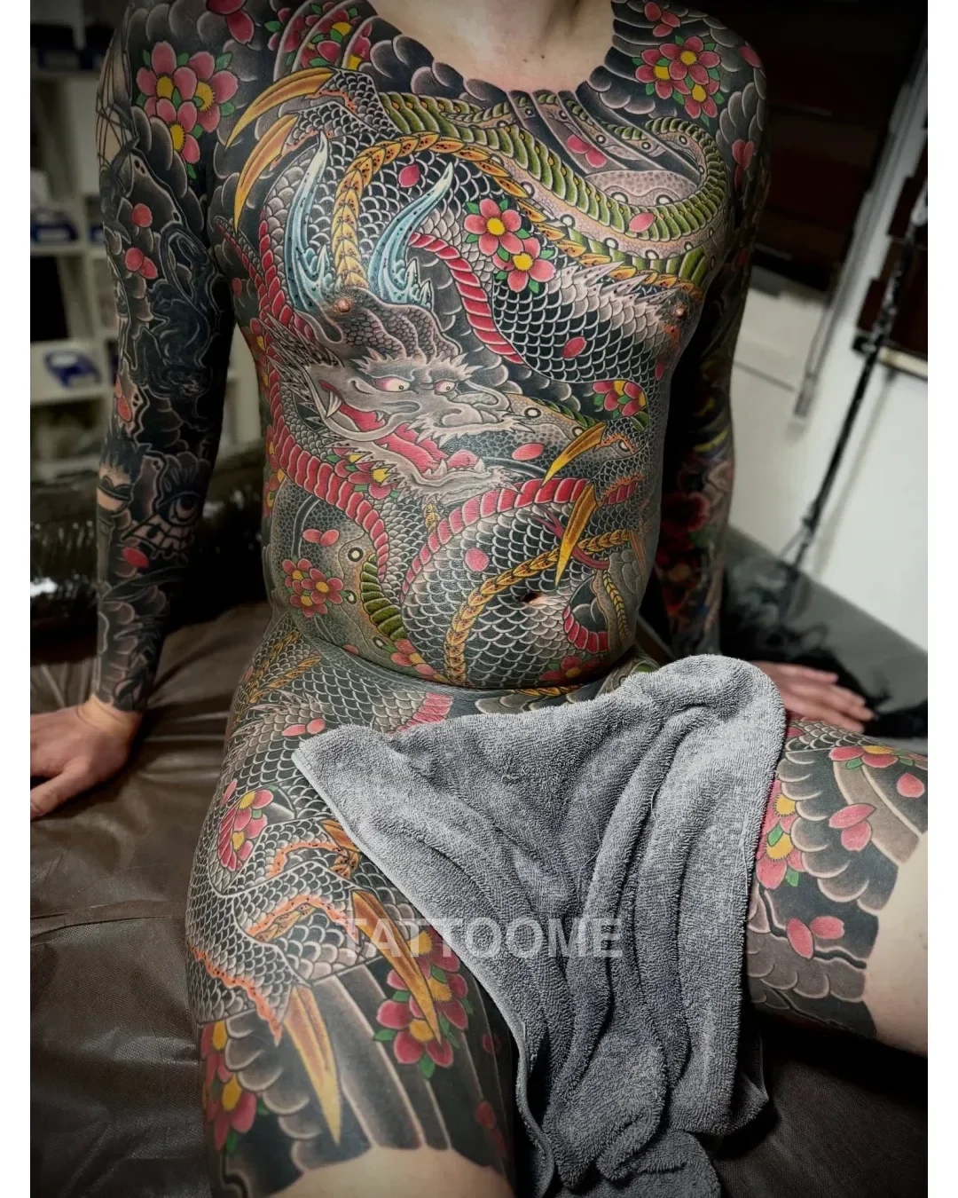 이레즈미 등판3 - jiwon_tattooer