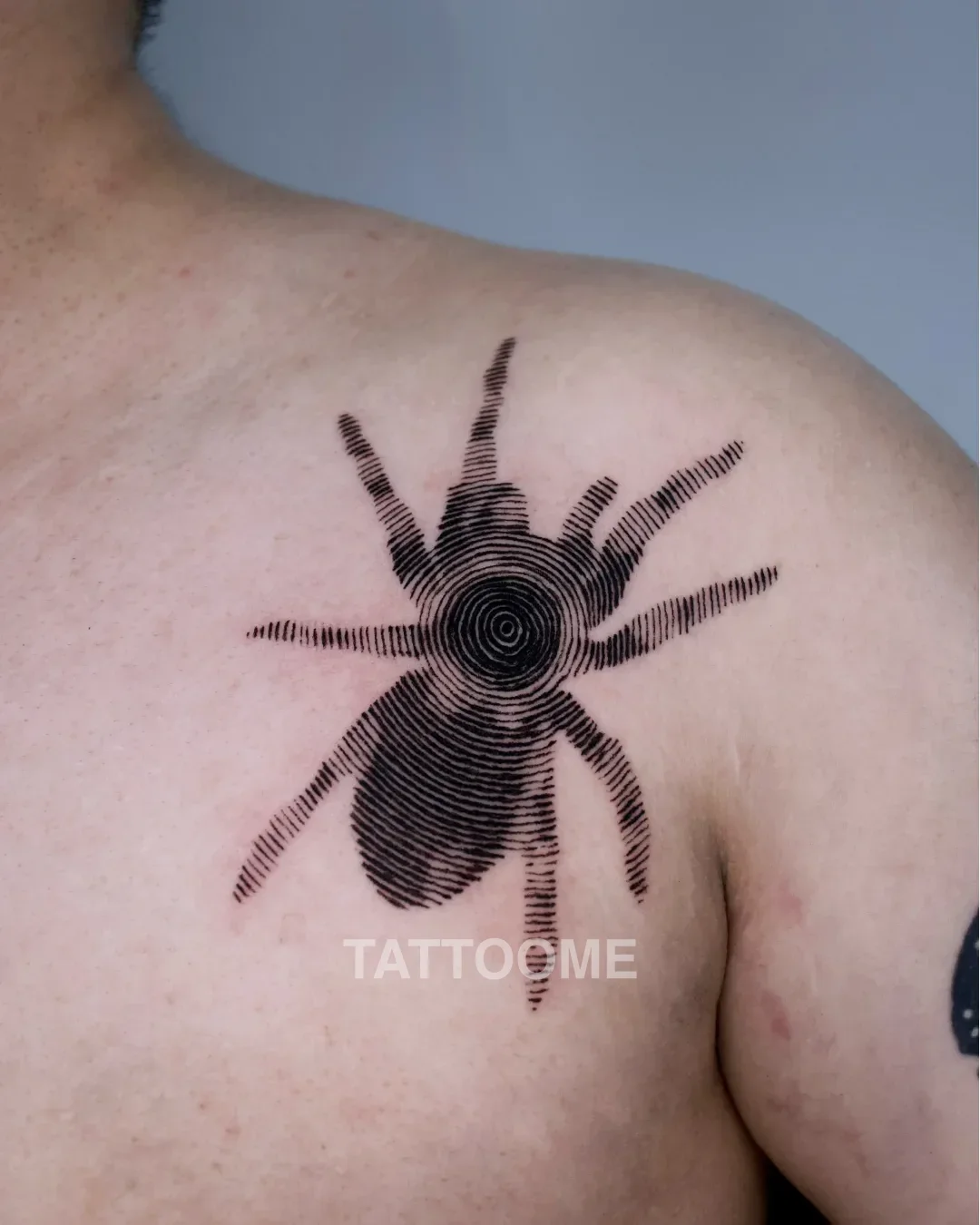 도트워크 거미 - bathin_tattoo