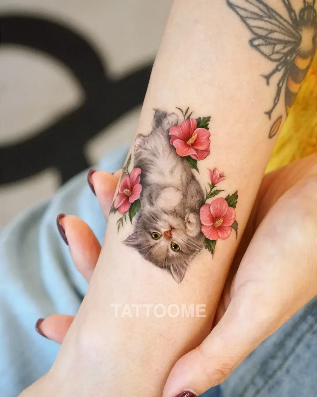 감성타투 고양이2 - tattooist_suf