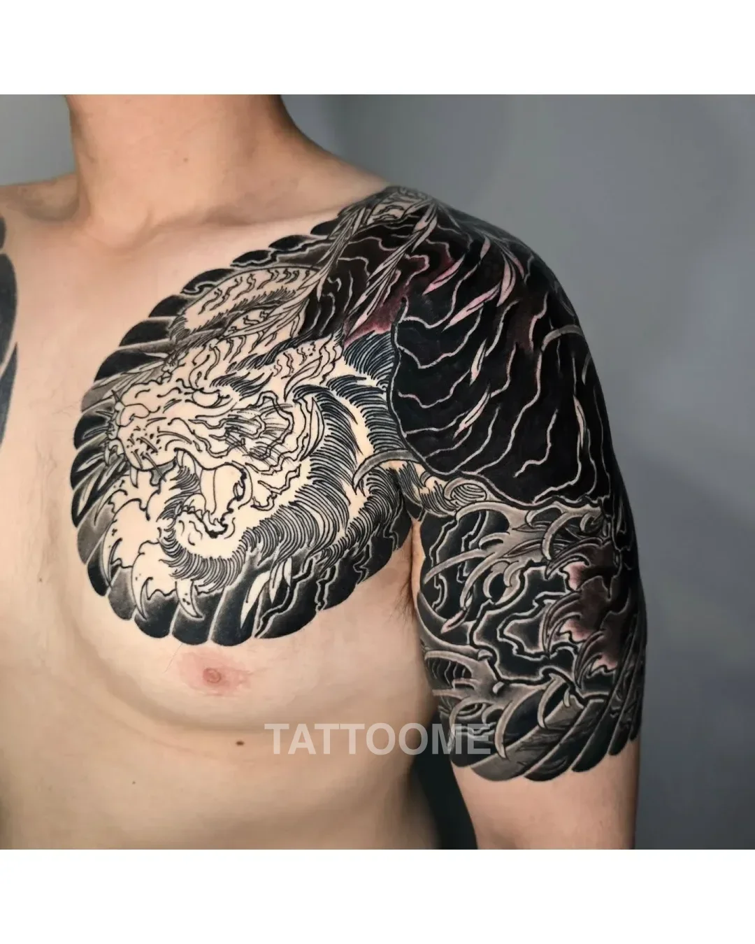 이레즈미 가슴반팔 - horiroku_irezumi