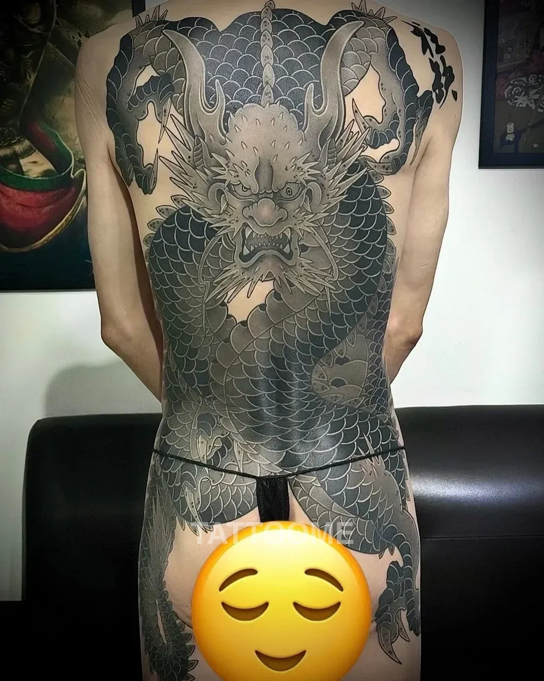 이레즈미 등판 1 - hyeon__tattoo 1