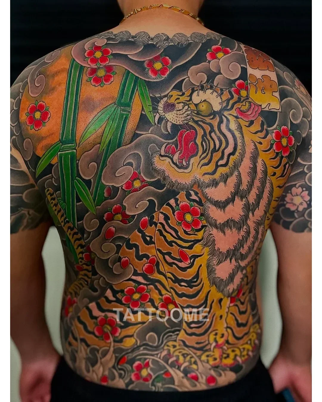 이레즈미 호랑이 등판 - _songpatattoo