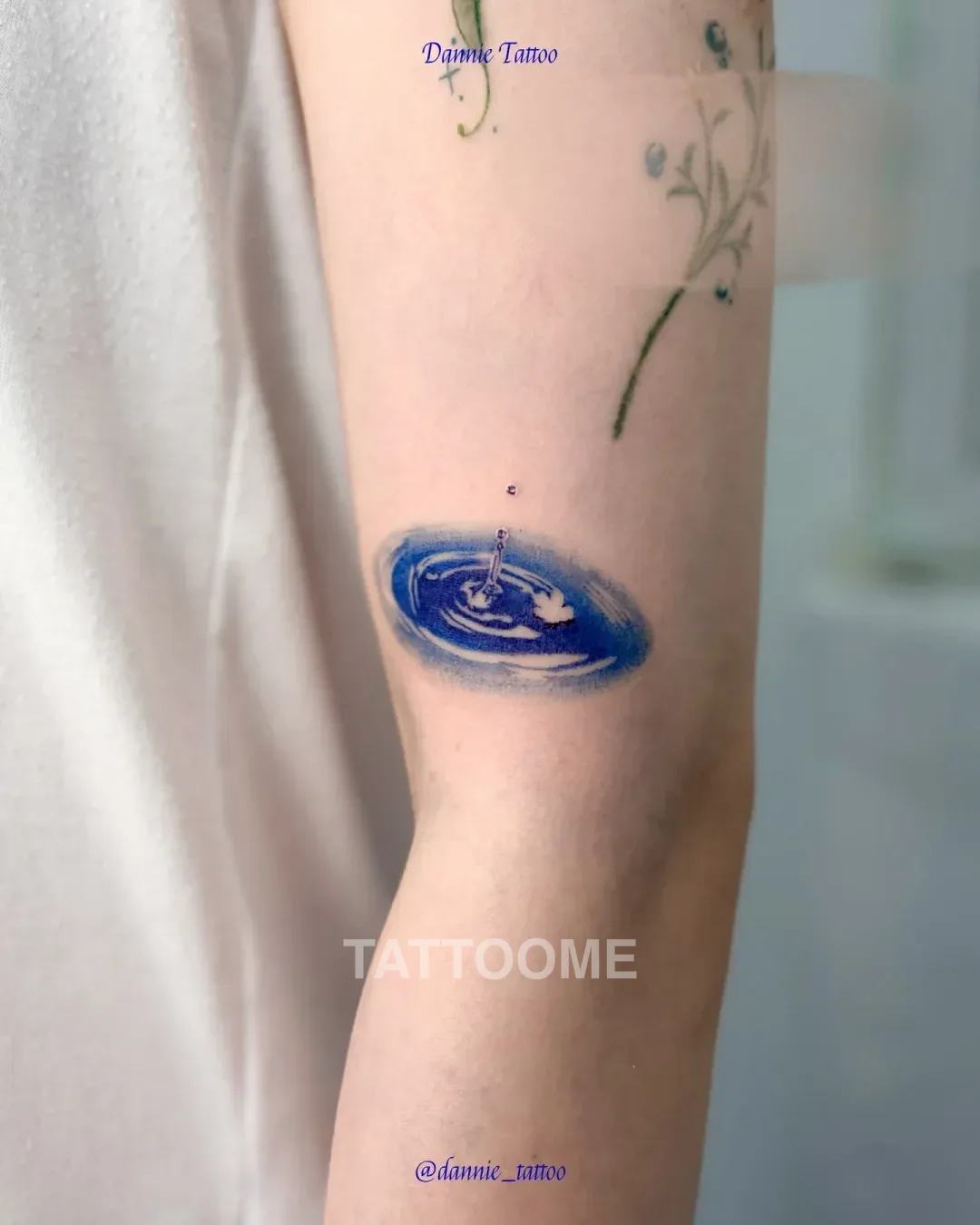 감성타투 파동 - dannie_tattoo