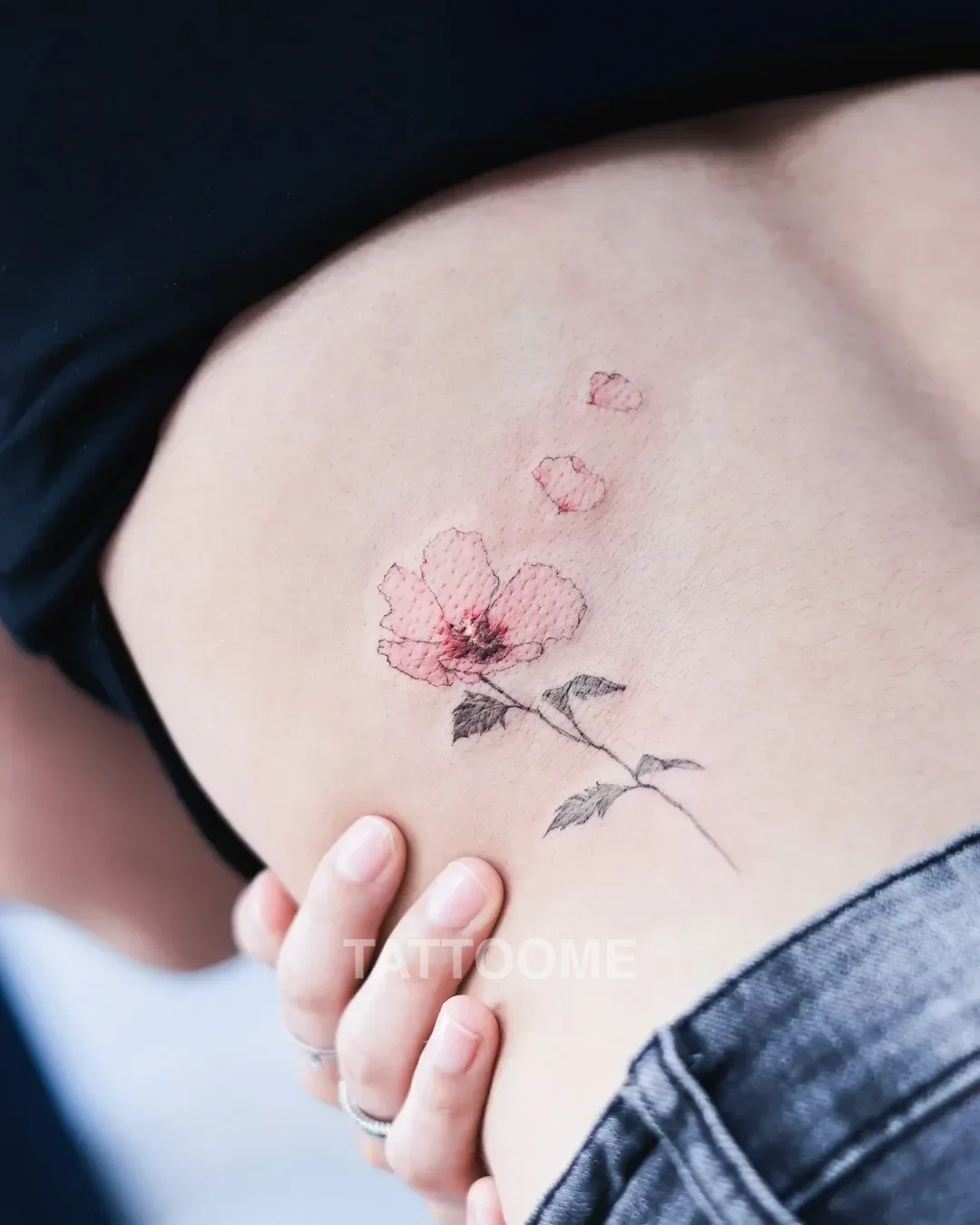 감성타투 꽃5 - matt_tattooist
