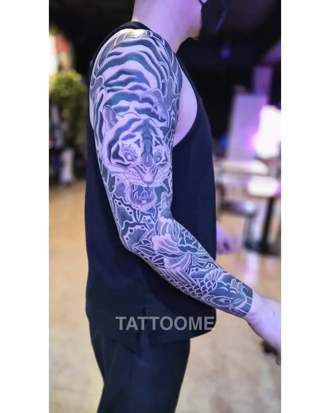 이레즈미 호랑이긴팔 - yeon__irezumi