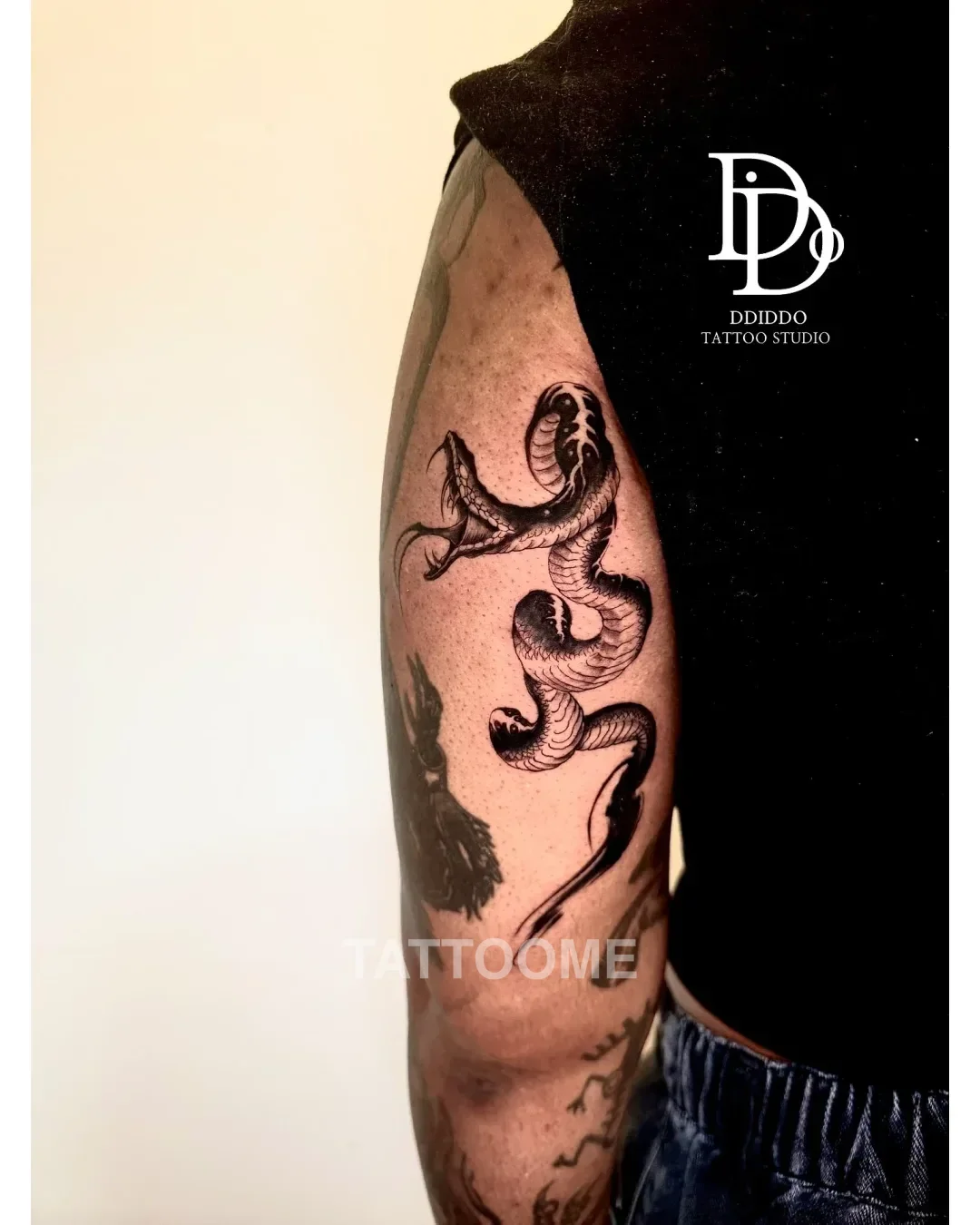 블랙워크 타투 3 - ddiddotattoo