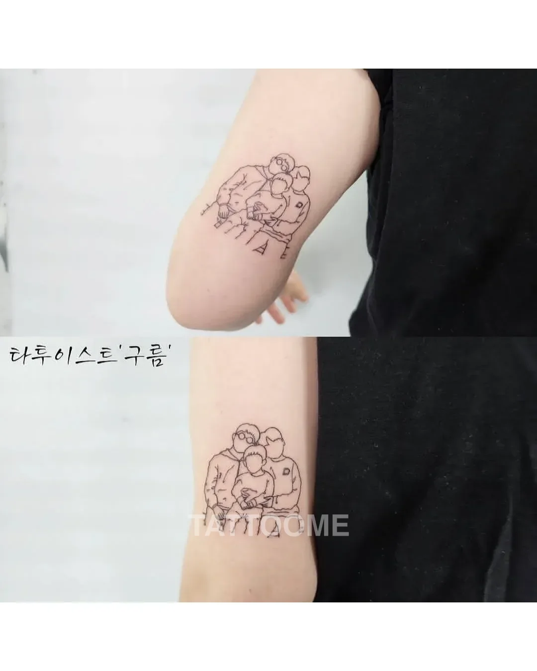 팔뚝 사진타투 - tattooist_gurum_ 8