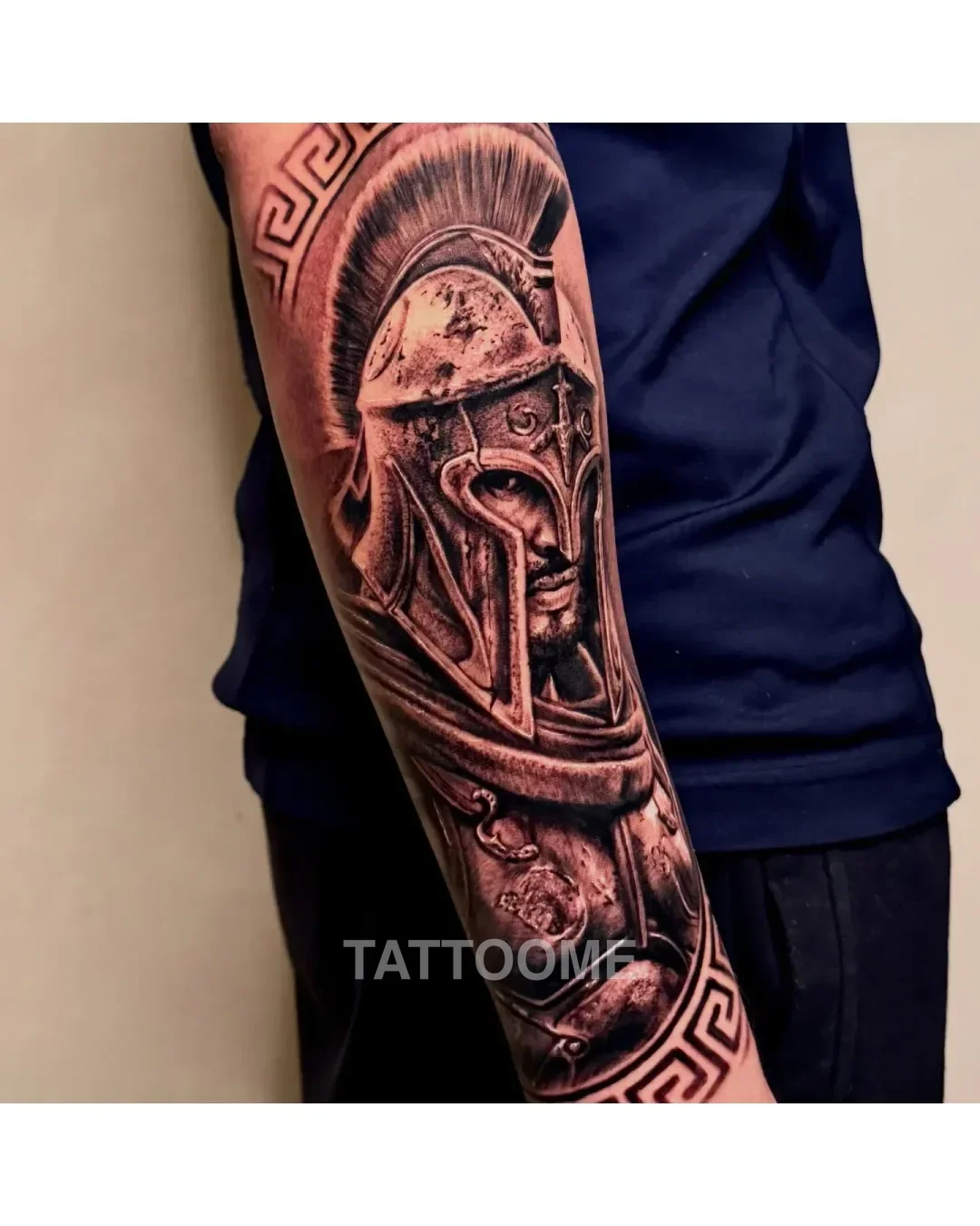 블랙앤그레이 팔 - sosin.tattoo