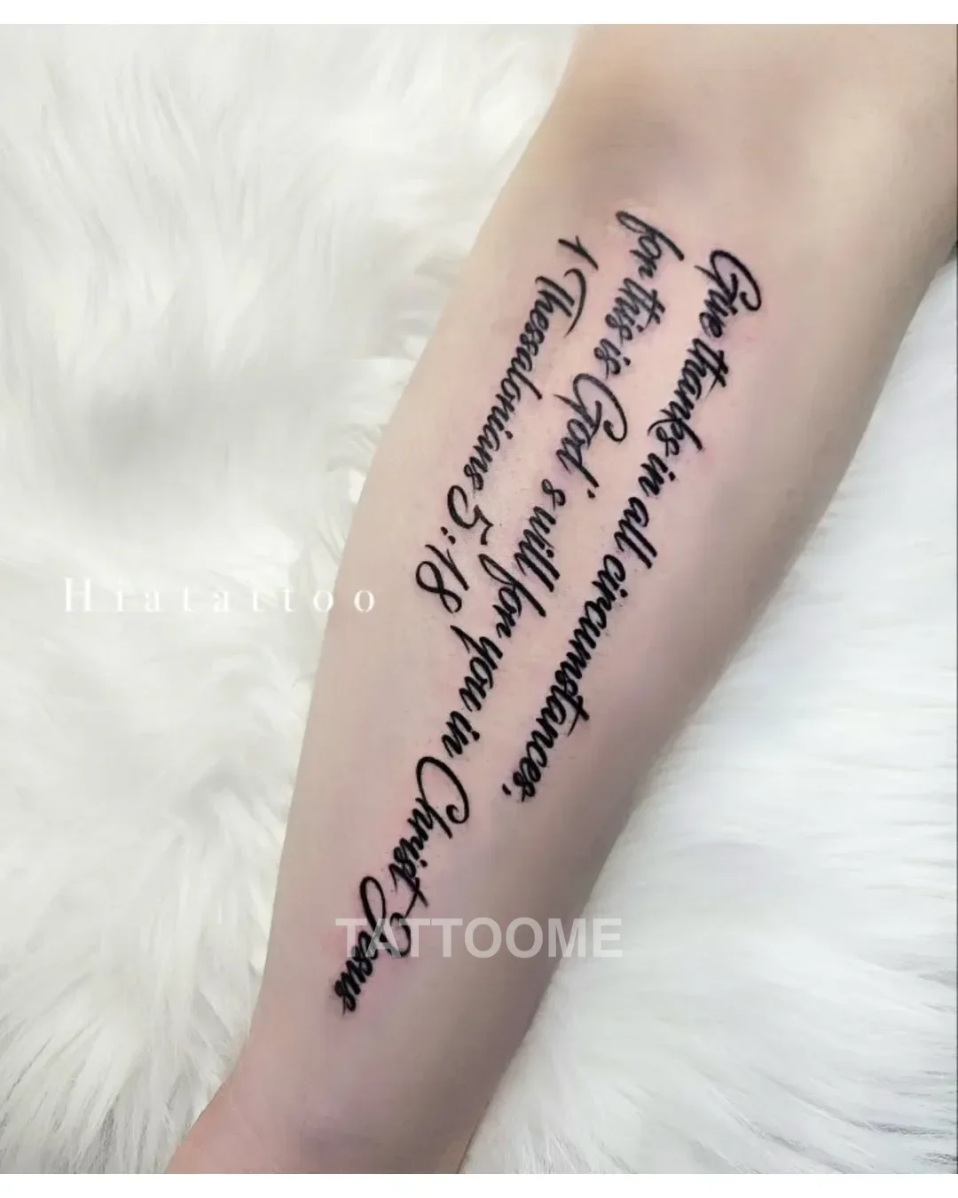 레터링 타투 4 - hia_tattooer