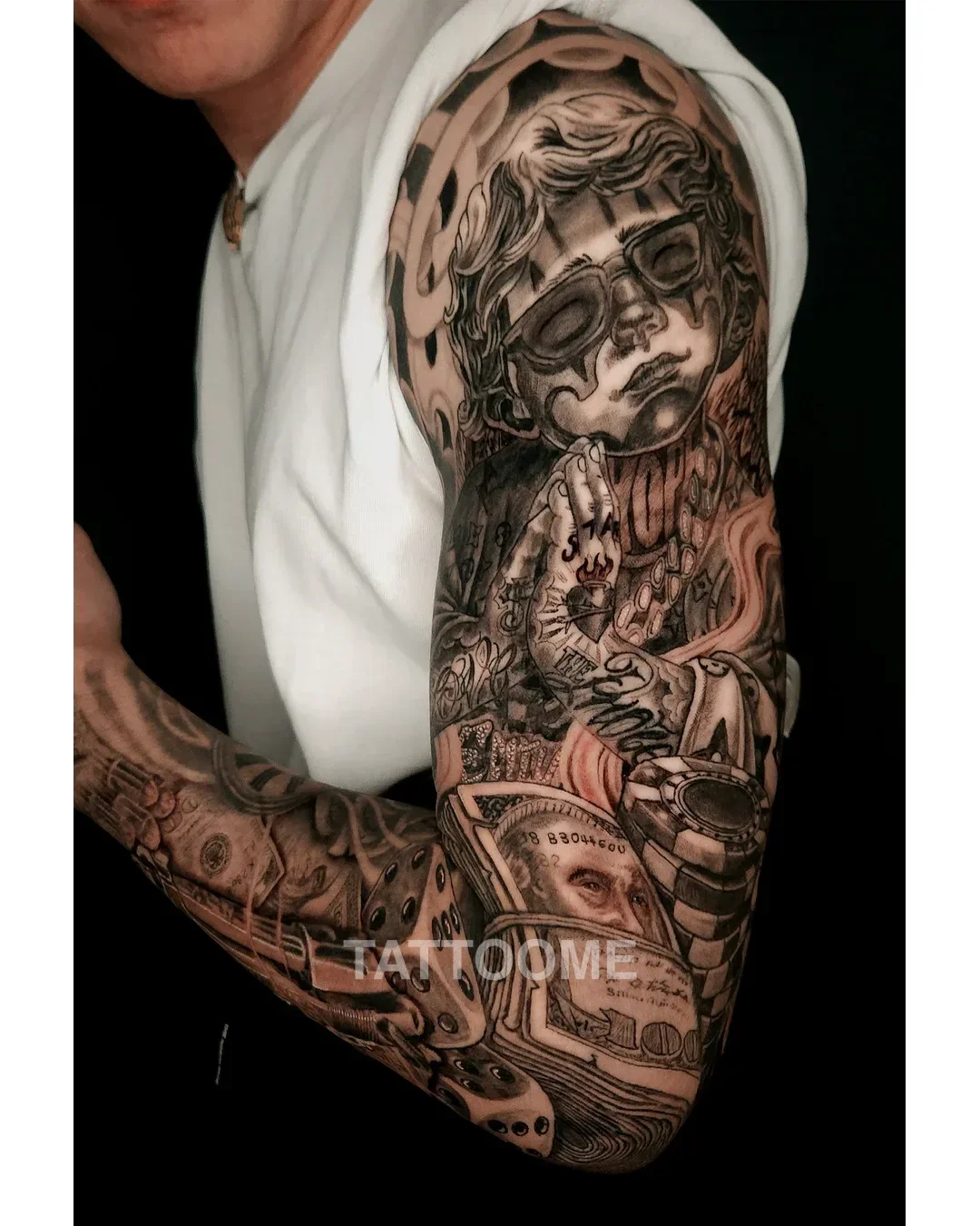 블랙앤그레이 치카노 - chedo_tattooism 3