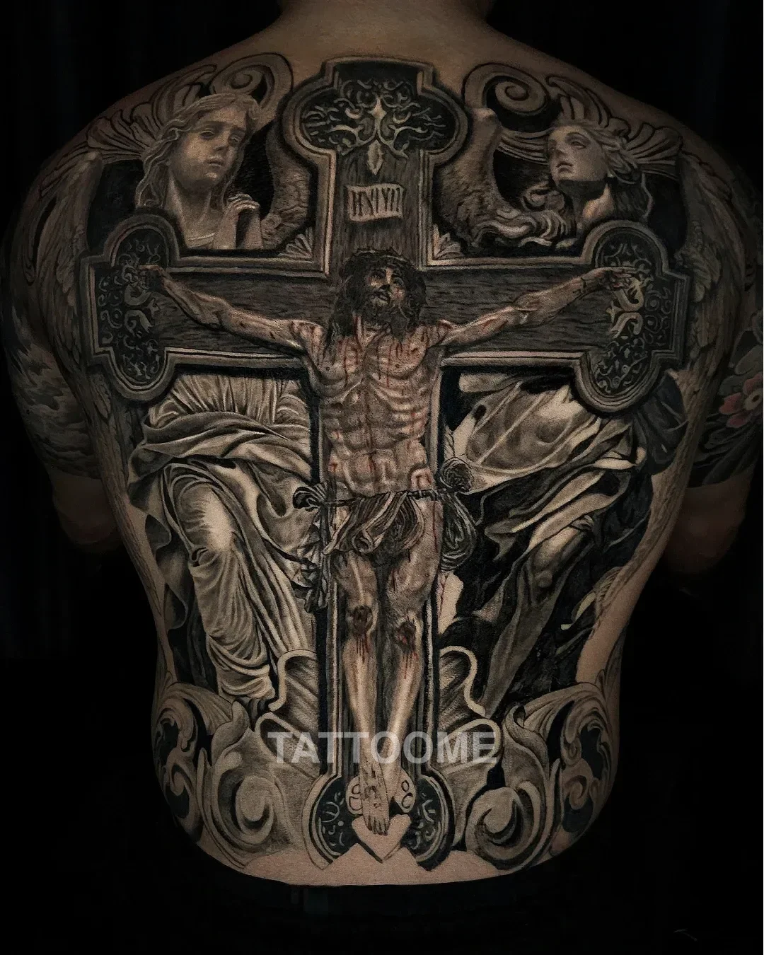블랙앤그레이 종교 - chedo_tattooism 4