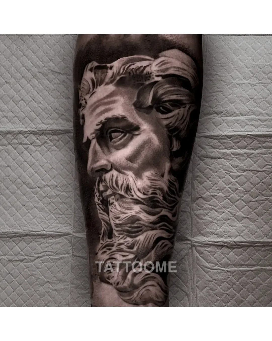 블랙앤그레이 제우스 - chedo_tattooism 10