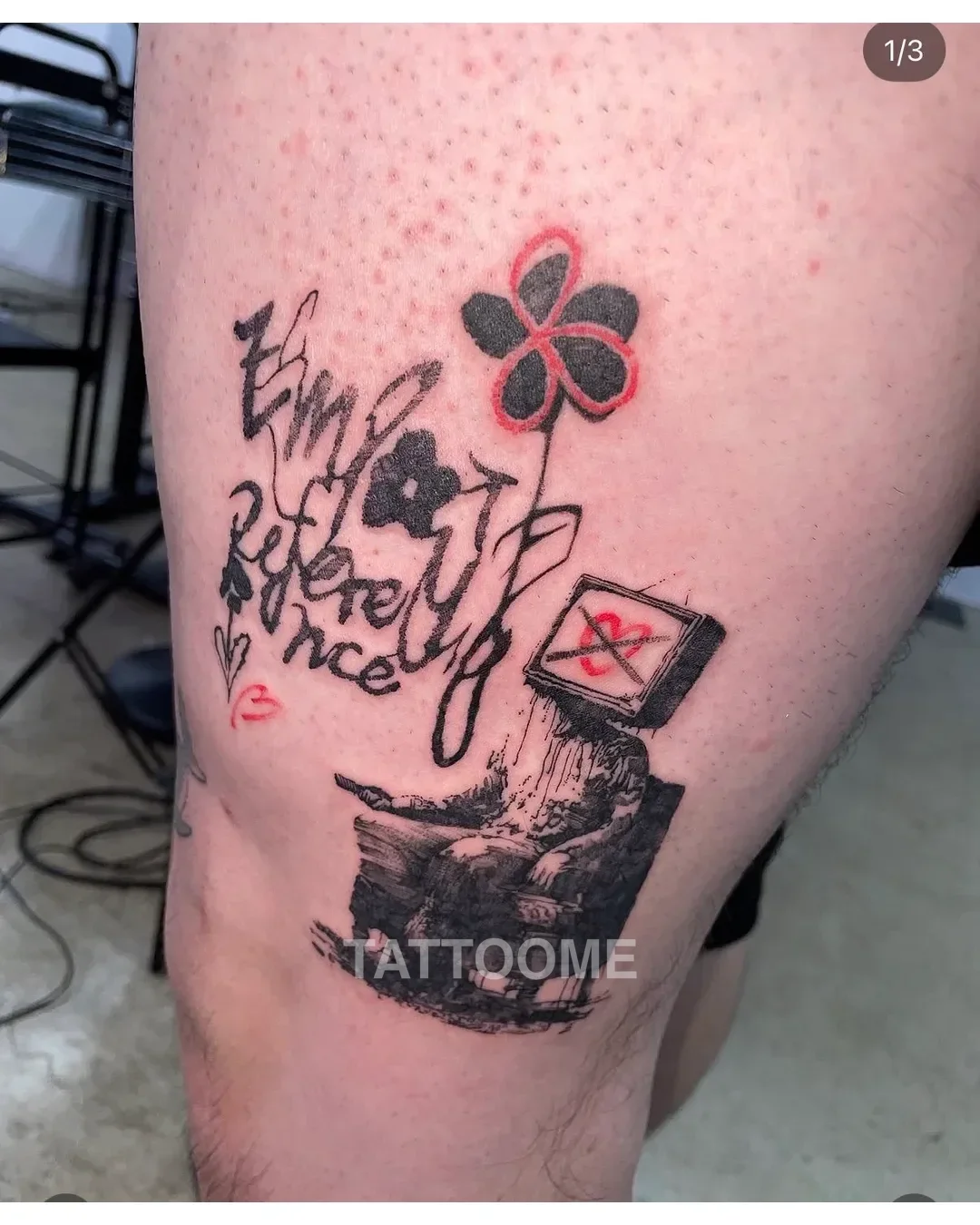 블랙워크 포트폴리오 - teddy_.tattoo