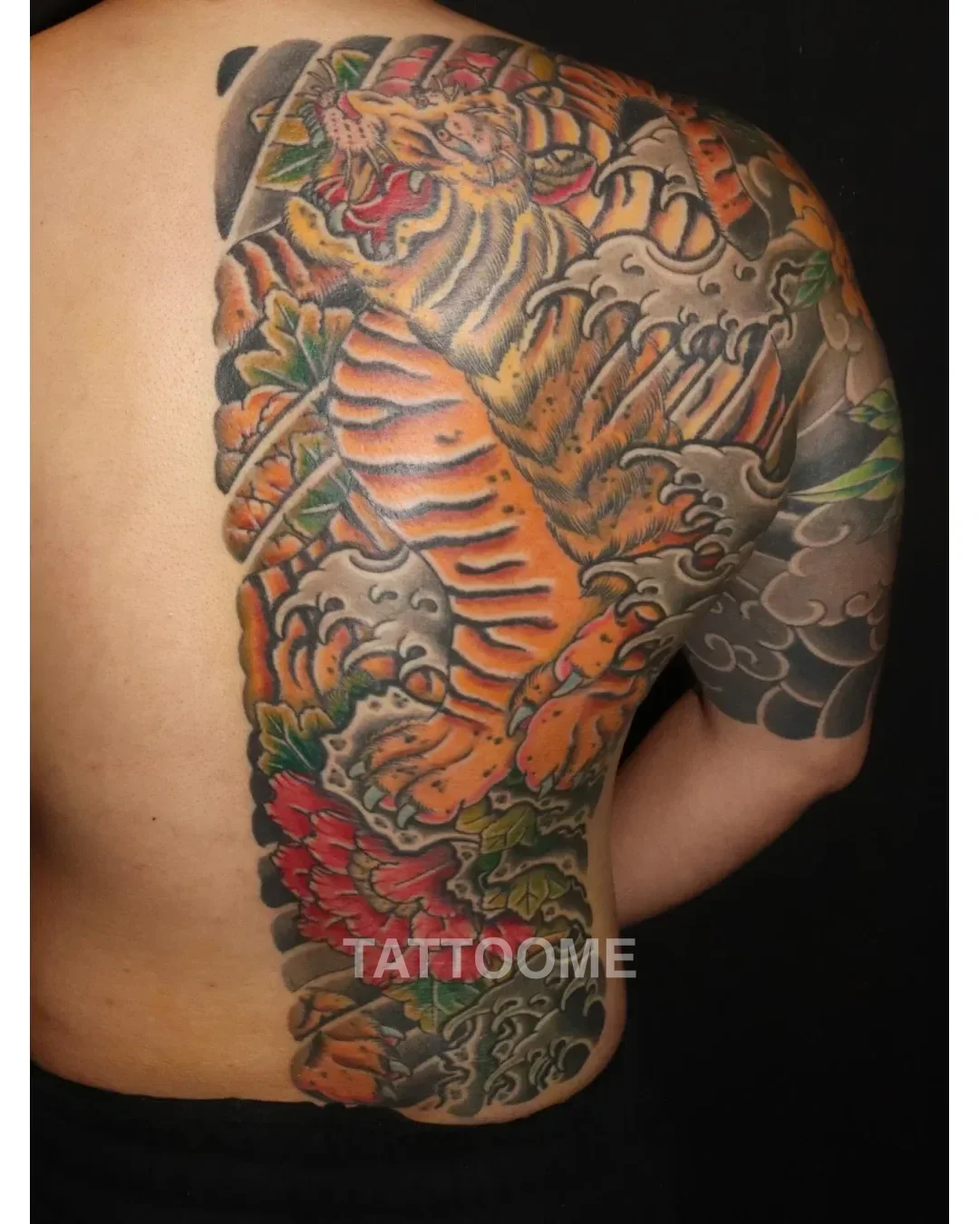 이레즈미 등 반판 - sian__tattoo