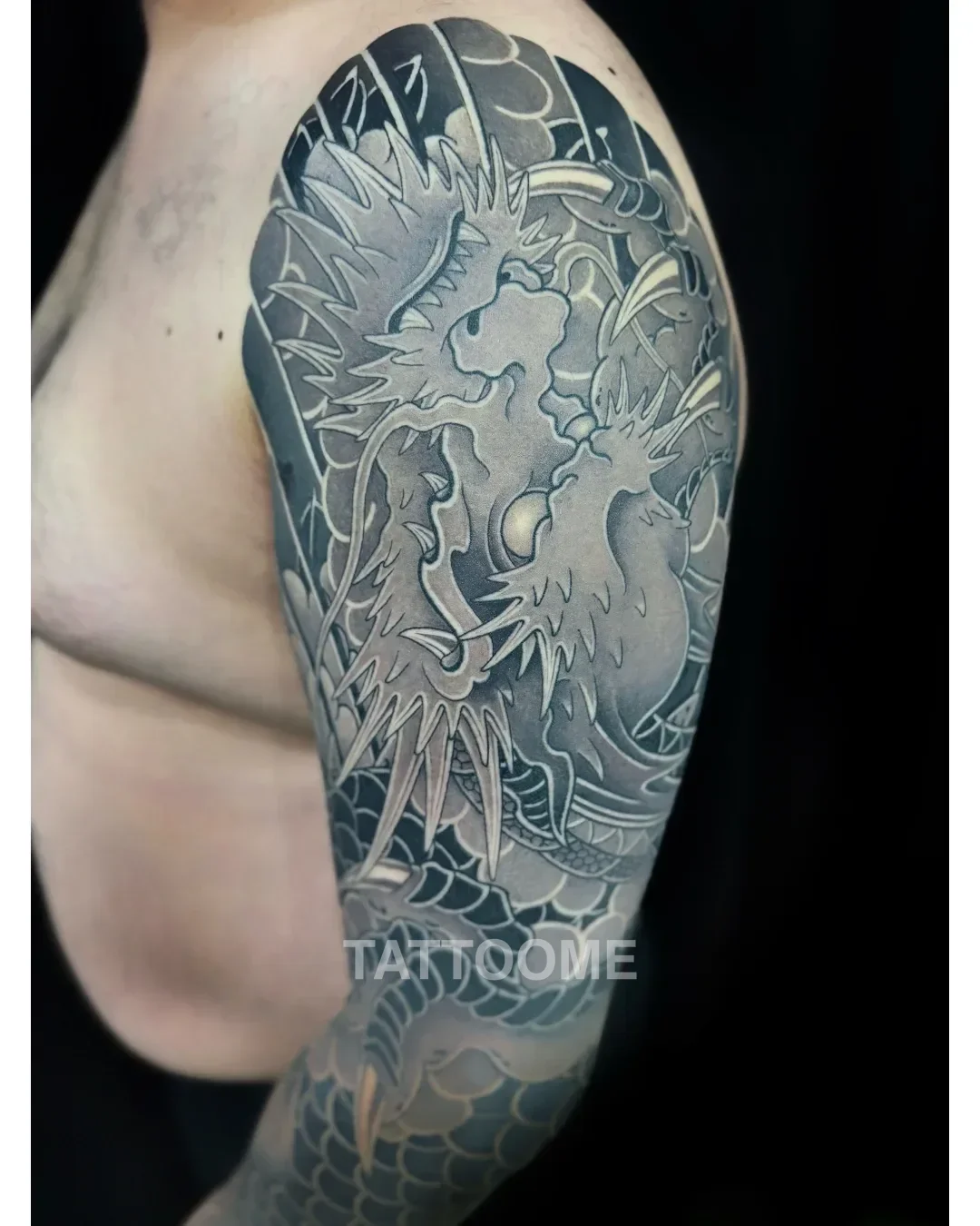 이레즈미 팔 - hyeon__tattoo 3