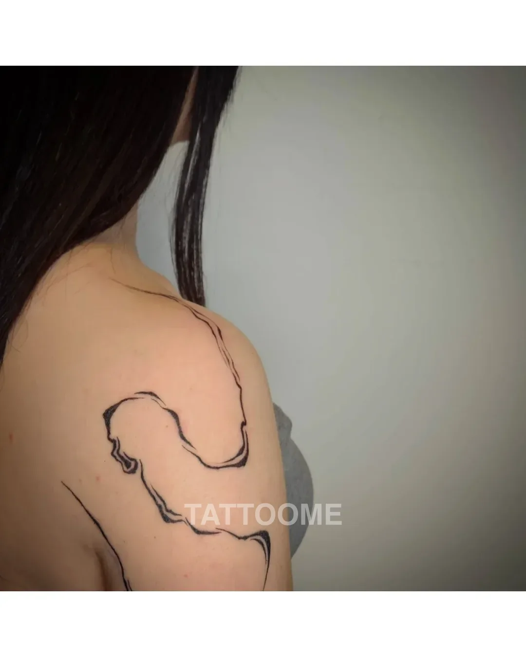 도트워크 어깨 - hissop_tattoo