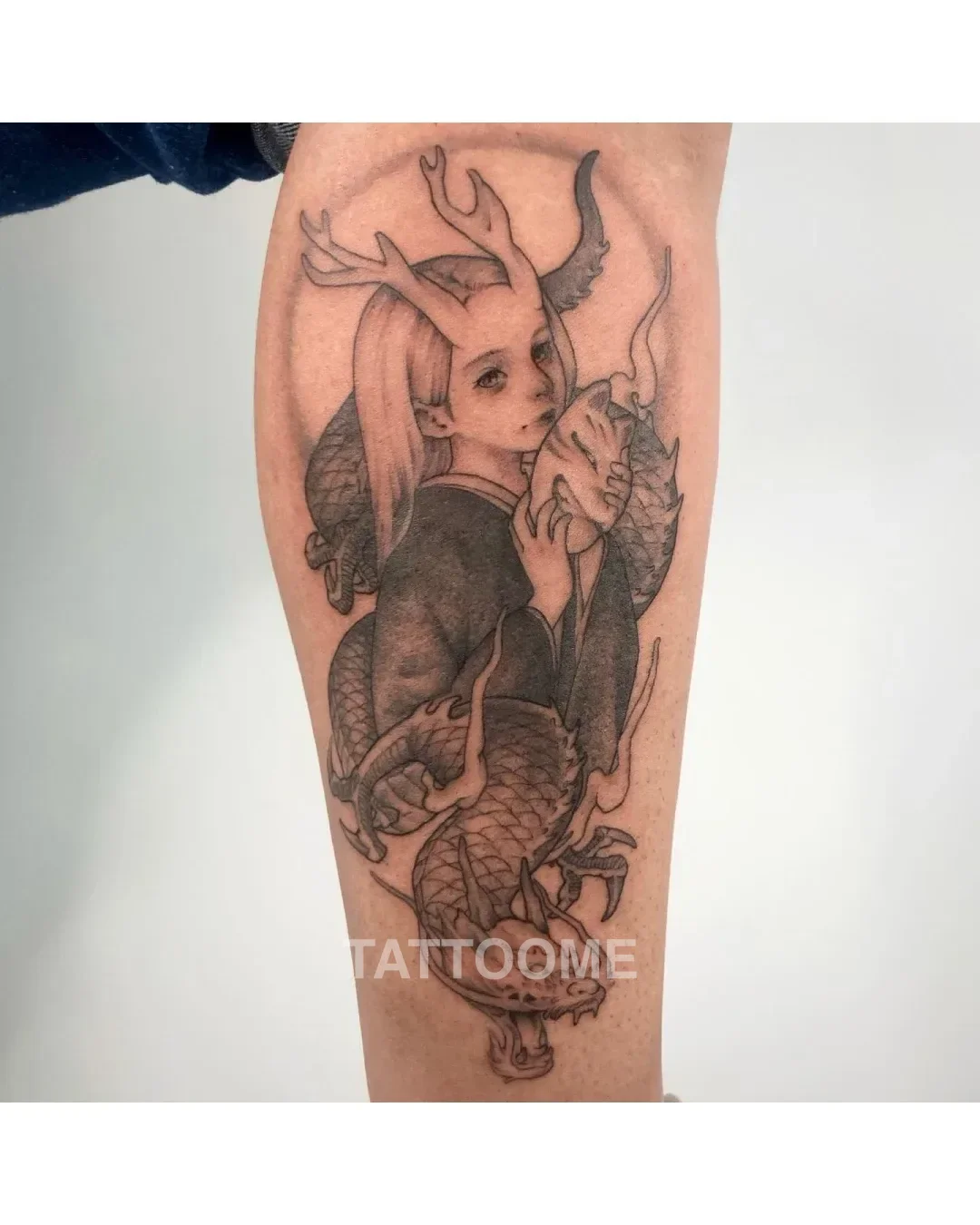 블랙워크 캐릭터1 - _nilla_tattoo