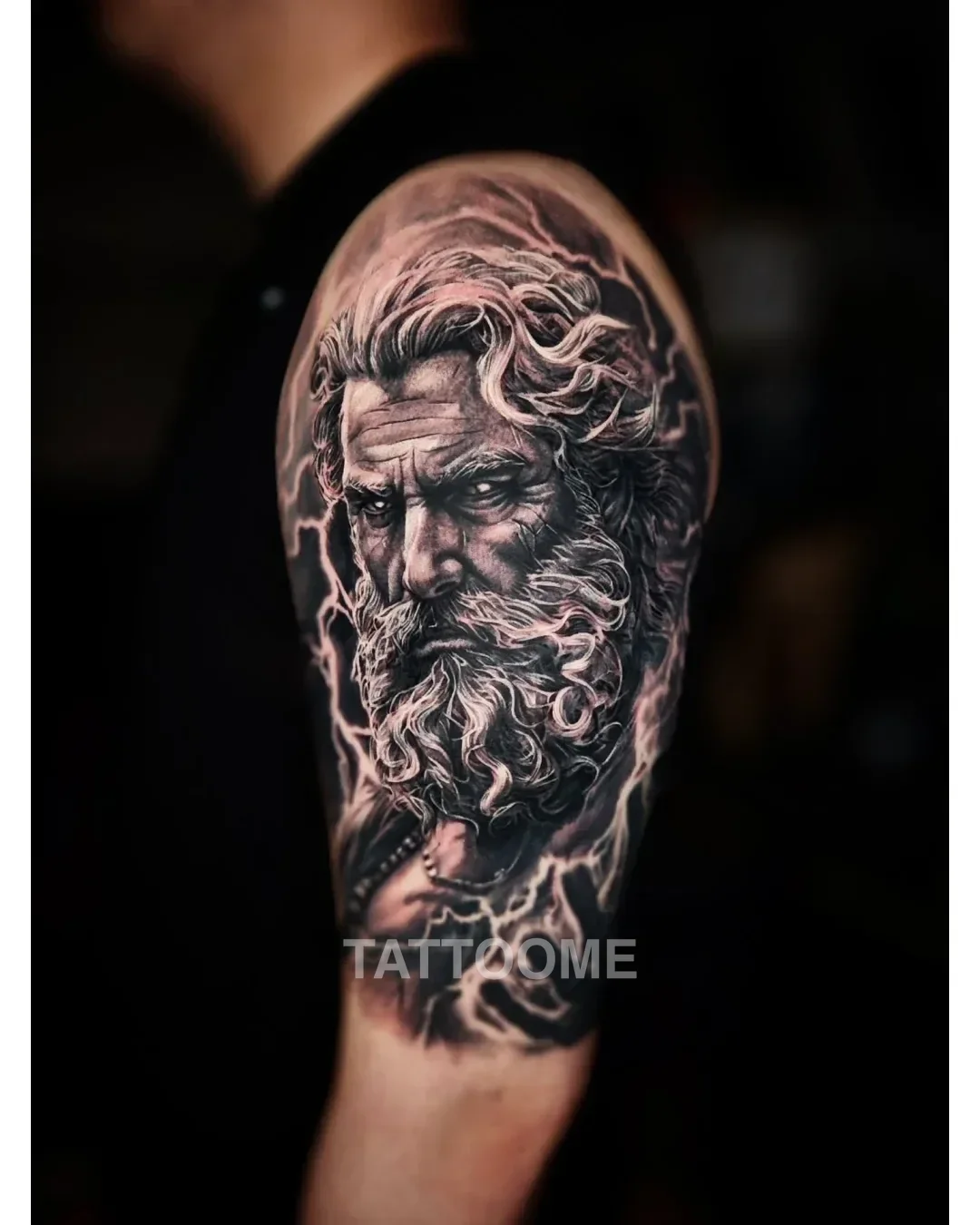 블랙앤그레이 반팔 - rosso_tattooer